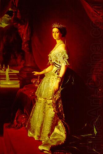 Franz Xaver Winterhalter Portrait of Empress Eugenie china oil painting image